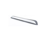 Bandou usa spate BMW X3 (F25), 03.2014-08.2017; X4 (F26), 08.2014-05.2018, partea dreapta, cu bandou silver vopsit; negru, texturat; usa spate,