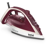 Fier de calcat Tefal Ultragliss Plus FV6810E0, 2800W, talpa Durilium AirGlide, jet de abur 250 g/ min, functie anti-calcar, visiniu/ alb