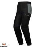 Pantaloni pentru scuter - motocicleta barbati Touring/Adventure Ixon vara model M-Njord MS culoare: verde/negru/galben (pantaloni laminati; wateproof)