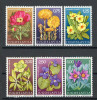 Iugoslavia 1969 Mi 1330/36 MNH, nestampilat - Flori, Flora