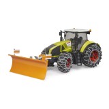 Cumpara ieftin Bruder Tractor Claas Axion 950 cu lanturi de zapada si lama de plug