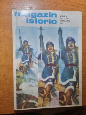 revista magazin istoric februarie 1971 foto