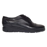 Pantofi dama casual din piele naturala, cu platforme - RUT2N