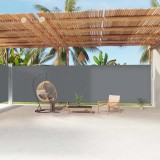 Cumpara ieftin Copertină laterală retractabilă, antracit, 220x1200 cm