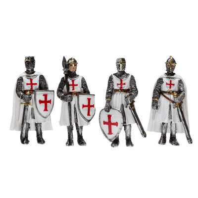 Magnet frigider Cavaler Cruciat 8.5cm foto