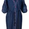 Rochie traditionala dama R, albastru/rosu , marimea L