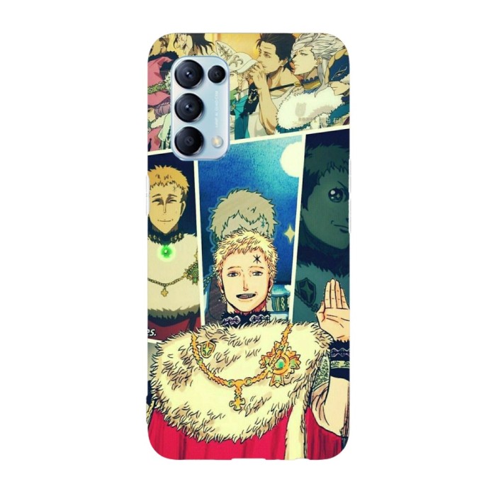 Husa compatibila cu Oppo A72, Viceversa, model Wizard King Julius Black Clover, Silicon, TPU