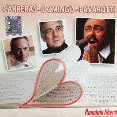 CD Jose Carreras, Placido Domingo, Luciano Pavarotti – Carreras,Domingo