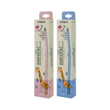 Cumpara ieftin Periuta dinti Piave Natural copii +3 ani Soft maner/perii fibre naturale 100% vegetale si reciclabila