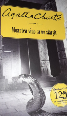 MOARTEA VINE CA UN SFARSIT AGATHA CHRISTIE T foto