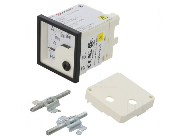 Ampermetru Panou DC 0-2kA Clasa 1.5 48x48mm
