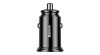 &Icirc;ncărcător de mașină Baseus Circular 2xUSB 30W QC 3.0, negru (CCALL-YD01)