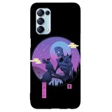Husa compatibila cu Oppo A53 model Gentle Robot, Silicon, TPU, Viceversa, Transparent, Carcasa