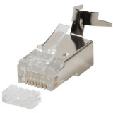 Mufa RJ45 Cat6a Cat7 Cat7a Cat8.1 ecranata 8p8c 1.2-1.45mm 22-24AWG LOGILINK MP003