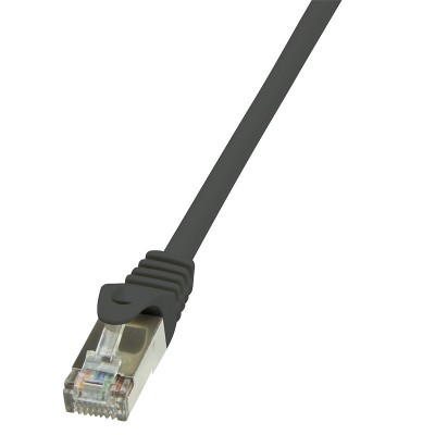 PATCH CORD FTP LOGILINK Cat6, cupru-aluminiu, 3 m, negru, AWG26, ecranat &amp;quot;CP2063S&amp;quot; (timbru verde 0.08 lei) foto