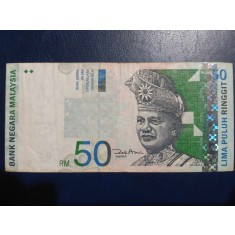 Malaysia 2000 - 50 ringgit, circulata