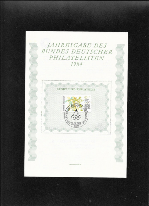 Germania FDC 1984