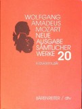 PARTITURA WERKAUSGABE IN 20 BANDEN. KLAVIERMUSIK-WOLFGANG AMADEUS MOZART-277927