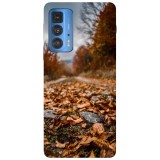 Husa compatibila cu Motorola Moto G71 5G model Autumn vibes, Silicon, TPU, Viceversa, Transparent, Carcasa
