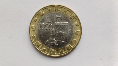 San Marino-1000 Lire 1997 foto