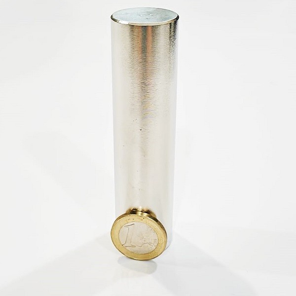 Magnet neodim cilindru &Oslash;25&amp;#215;100 mm, N52, diametral