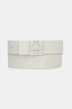 HUGO curea de piele cu doua fete culoarea bej, 50548472