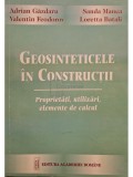 Adrian Gazdaru - Geosinteticele in constructii (semnata) (Editia: 1999)