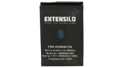 Baterie radio VHBW de &amp;icirc;nlocuire pentru Motorola HKLN4440B, HKNN4013A, BT110, BT90 - 2000 mAh 3,7 V Li-polimer foto