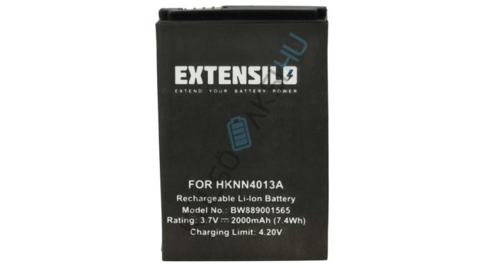 Baterie radio VHBW de &icirc;nlocuire pentru Motorola HKLN4440B, HKNN4013A, BT110, BT90 - 2000 mAh 3,7 V Li-polimer