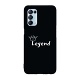 Husa compatibila cu Oppo A54 5G model Legend, Silicon, TPU, Viceversa, Transparent, Carcasa