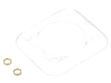 Garnitură Soclu Albă XLR 19x24mm