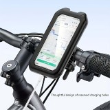 Cumpara ieftin Suport pentru telefon mobil rotativ 360&deg;, rezistent la apa, pentru bicicleta electrica, motocicleta, bicicleta de munte, masina, rezistent la socuri,