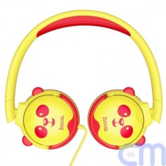 Casti audio pentru copii Hoco W31 , Jack 3.5mm, galbene