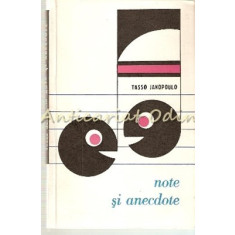 Note Si Anecdote - Tasso Janopoulo