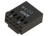 Conector Cablu-Placă Mamă 10P 2,54mm AMPMODU MOD IV