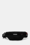 HUGO borseta culoarea negru, 50536023