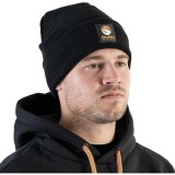 Caciula Black Patch Beanie