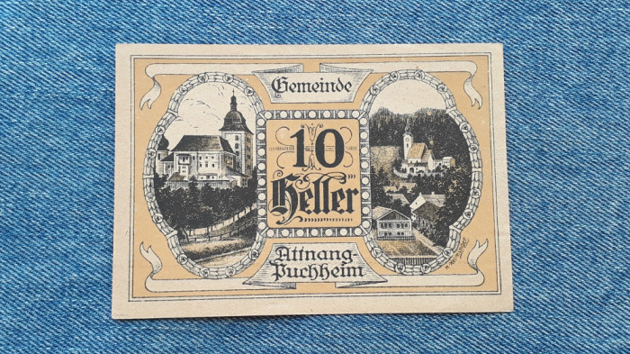 10 Heller 1921 Austria / notgeld Attnang-Puchheim