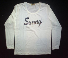 Bluza dama &amp;quot; Sunny &amp;quot; alba...OFERTA !! foto