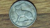 Cumpara ieftin Irlanda - moneda de colectie iepuras - 1/2 reul = 3 pence / pingine 1942 - an rar - superba !, Europa