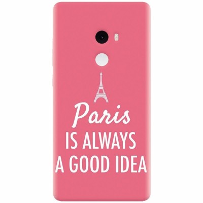 Husa silicon pentru Xiaomi Mi Mix 2, Paris Is Always A Good Idea foto