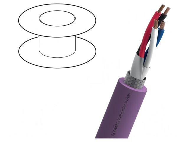 Cablu DeviceNet Drop 1x2x0,22mm2 și 1x2x0,34mm2 Cu Litat