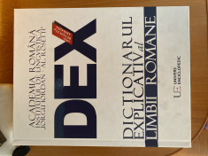 DEX [Dictionarul explicativ al limbii romane ] foto