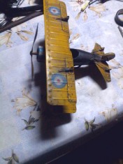 Macheta metalica Avion German model ww2