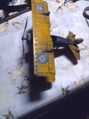 Macheta metalica Avion German model ww2 foto