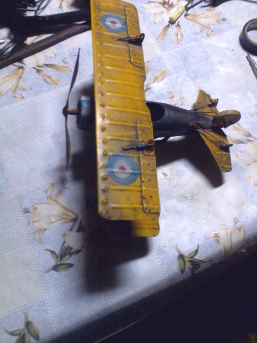 Macheta metalica Avion German model ww2