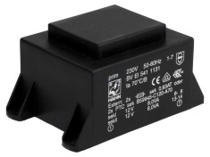 Transformator &icirc;ncapsulat 16VA 230V 12V 667mA PCB