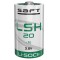 Baterie Litiu Saft 3.6V LSH20 13000mAh, Dimensiuni 33.5 x 61.5 mm Bulk