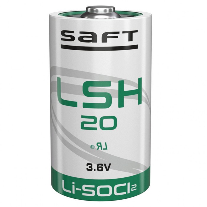 Baterie Litiu Saft 3.6V LSH20 13000mAh, Dimensiuni 33.5 x 61.5 mm Bulk