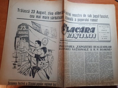 flacara iasului 22 august 1964-traiasca 23 august,iasul centru universitar foto